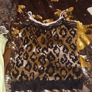 Almost famous leopard print cami